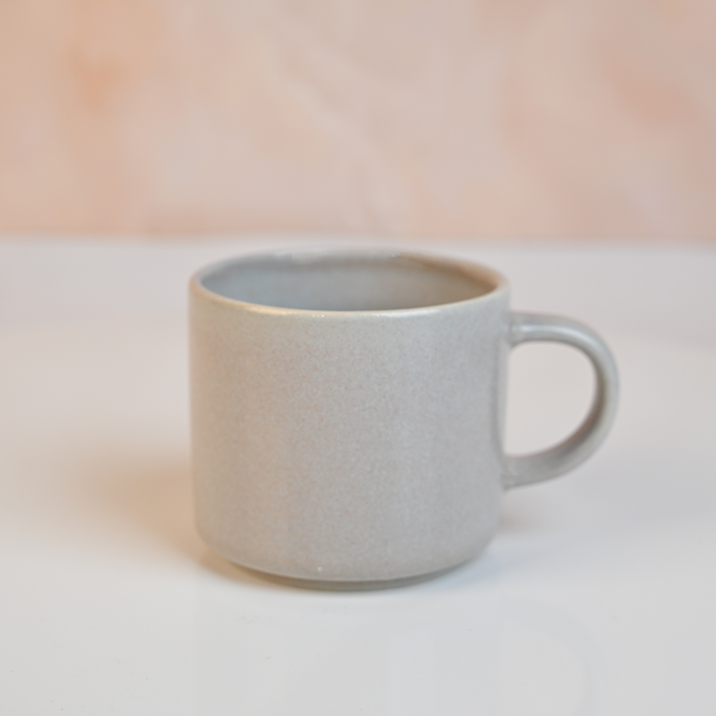 Silver Lustrous New Bone China Tea Cups Set of 2