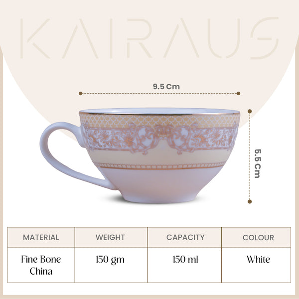 Sonder: Exclusive Bone China Tea Cup Set (Set of 6)