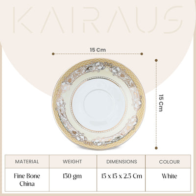 Sonder: Exclusive Bone China Tea Cup Set (Set of 6)