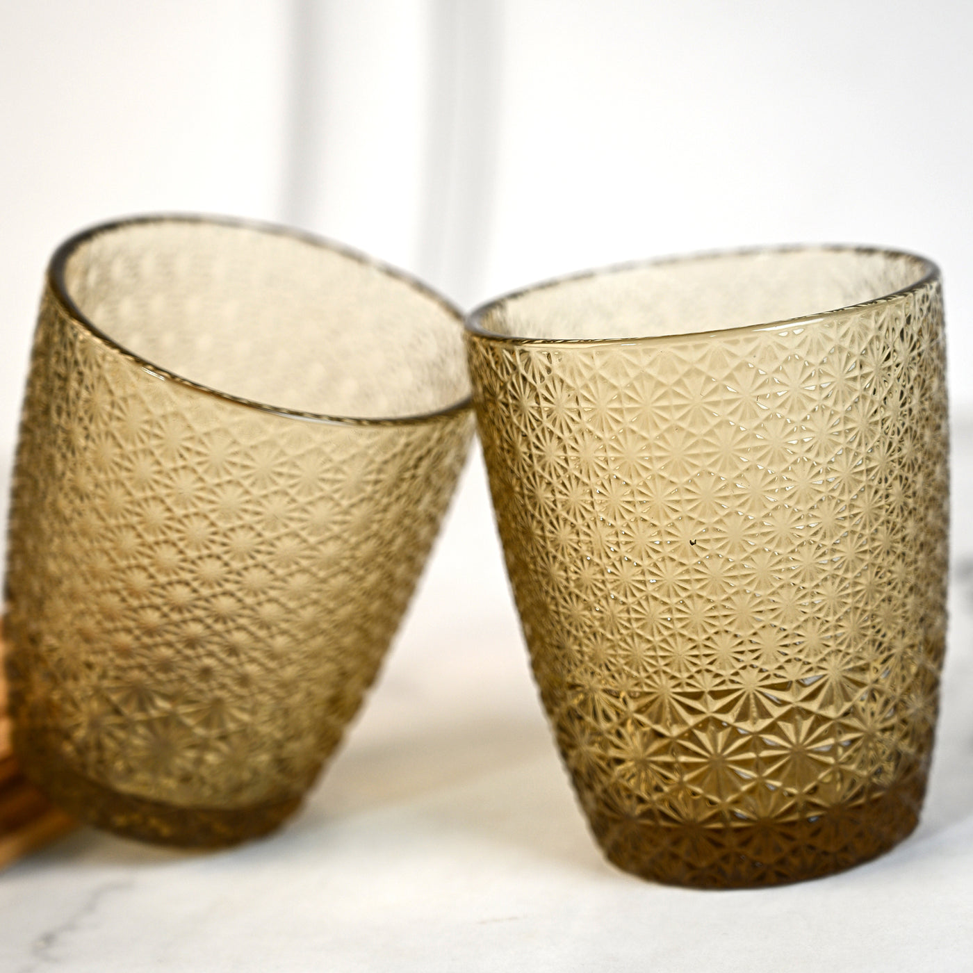 Valley: Vintage Floral Drinking Glass Set