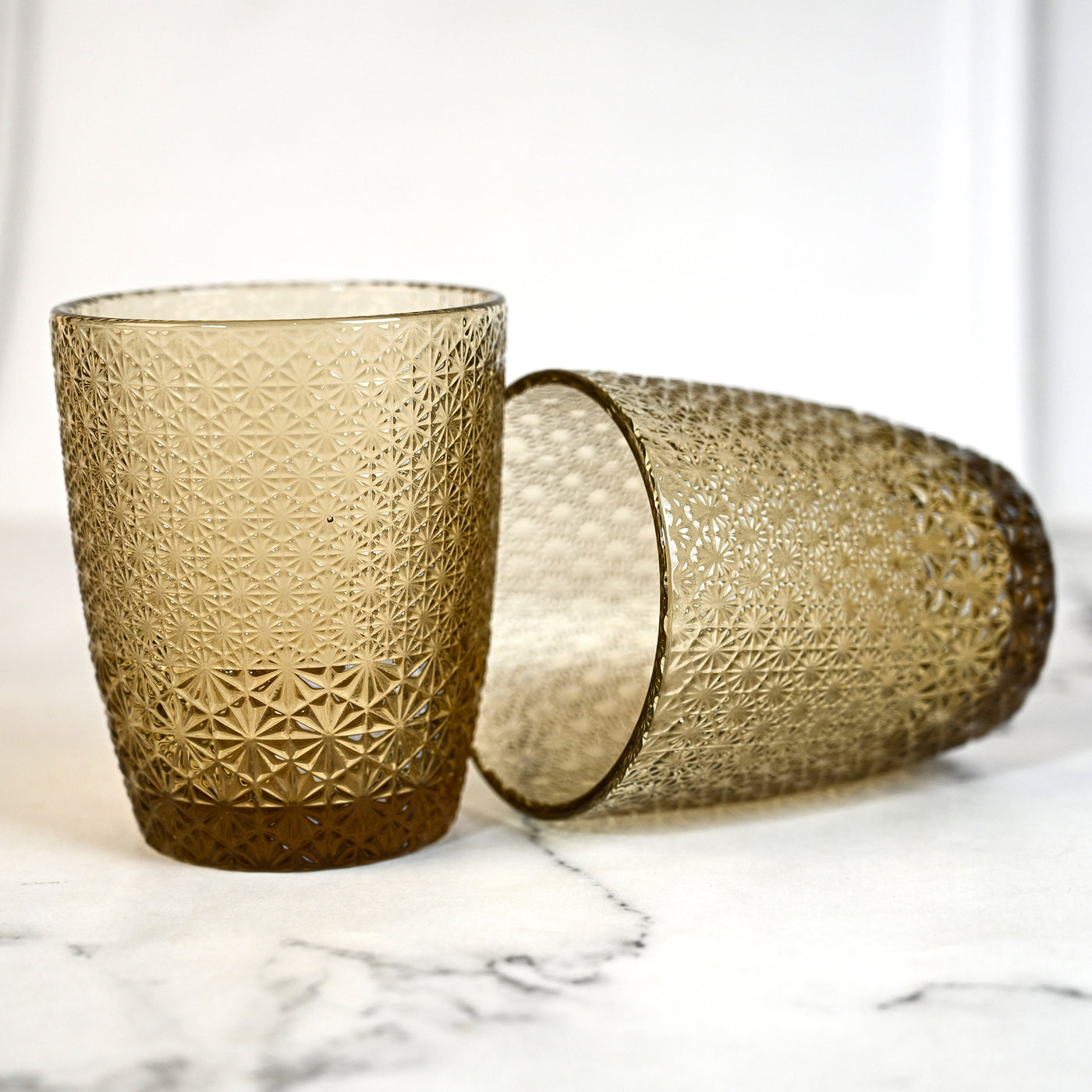 Valley: Vintage Floral Drinking Glass Set