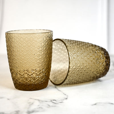 Valley: Vintage Floral Drinking Glass Set