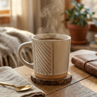 Wool Beige Old-School Coffee Mug